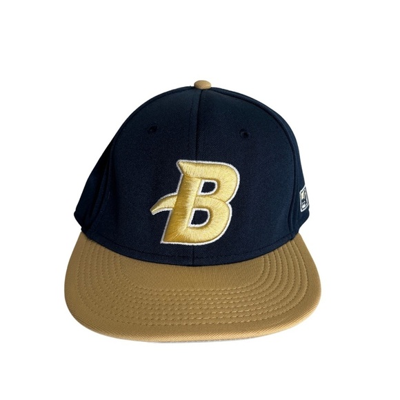 Men's Richardson hat color blue and gold size 7 3/8 - Picture 1 of 6